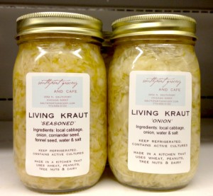jars of living kraut