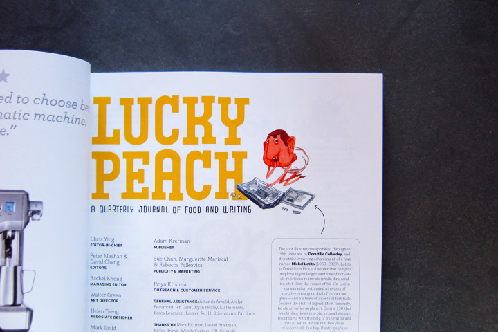 Lucky Peanch Inside Cover