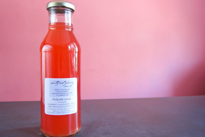 Rhubarb Syrup Replaces Drink Starter